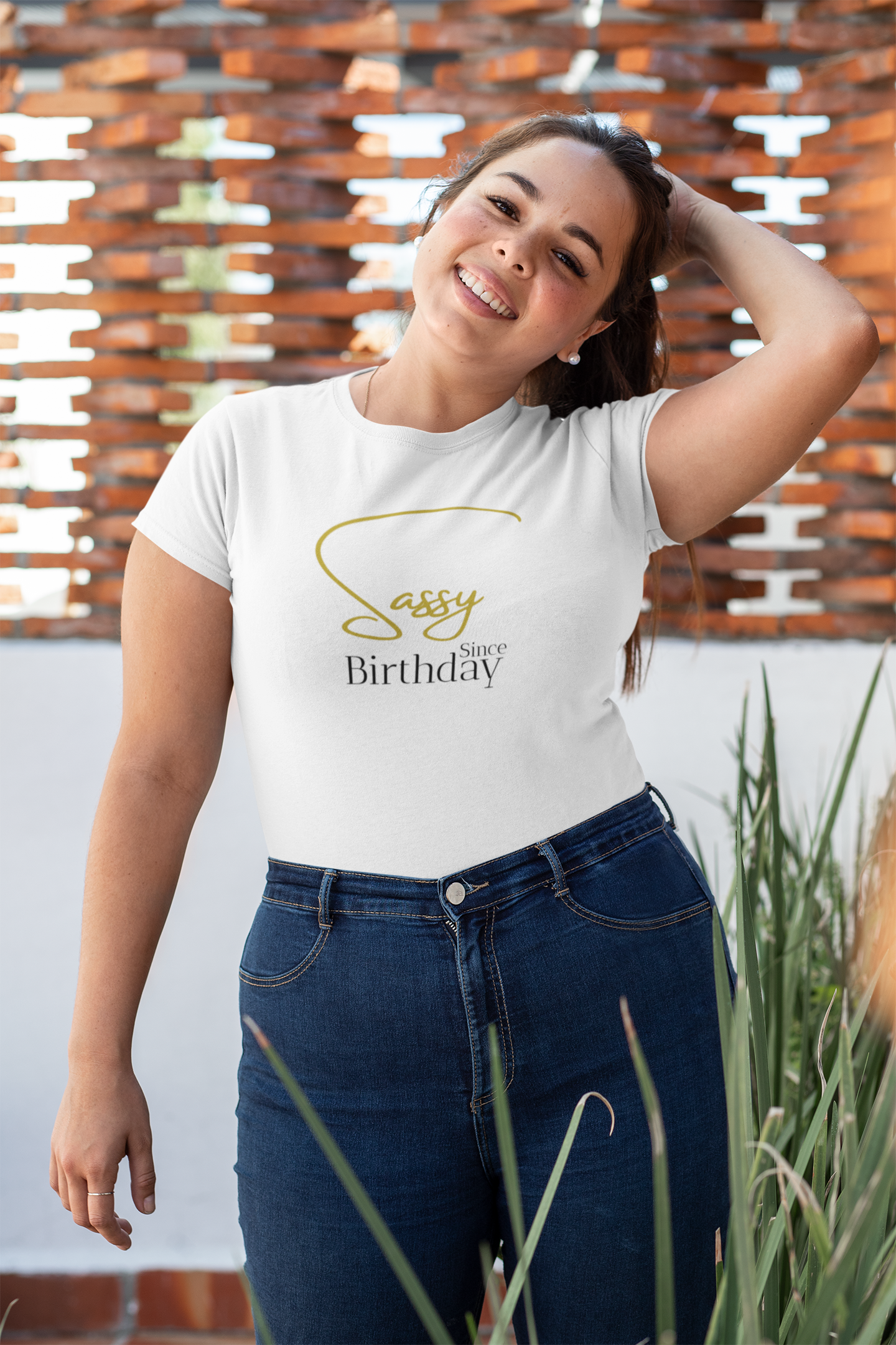 Sassy quote T-shirt Sassy since birthday